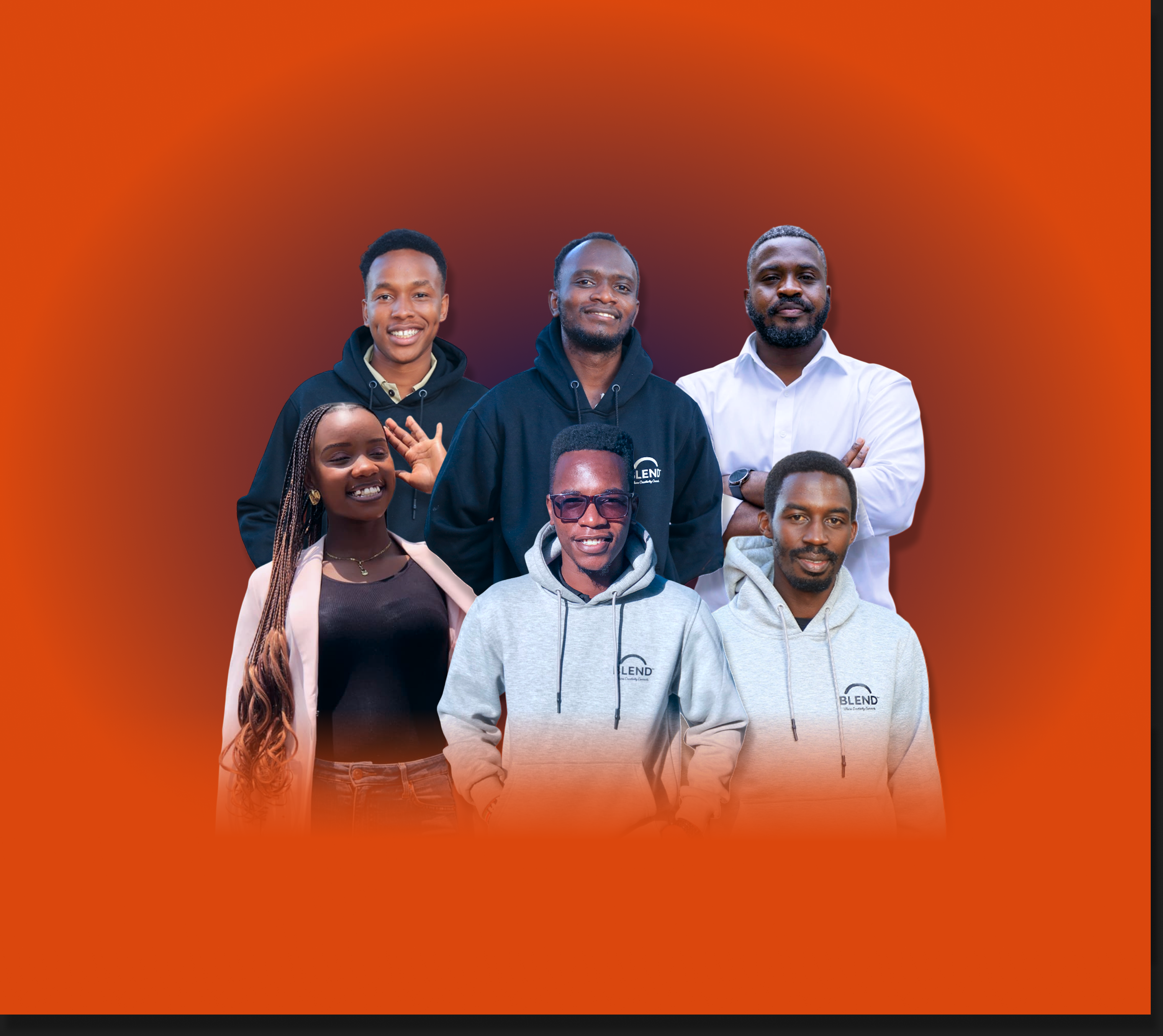 The Blend team at work
